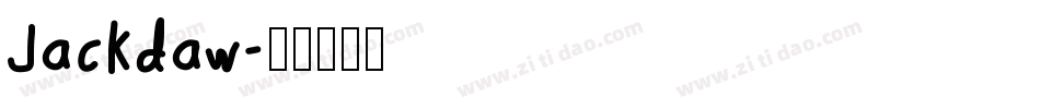 Jackdaw字体转换