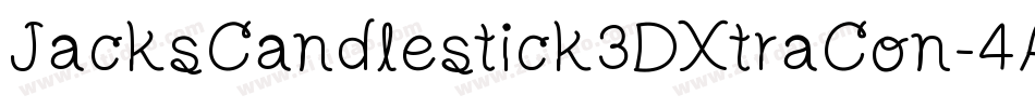 JacksCandlestick3DXtraCon-4AoY字体转换