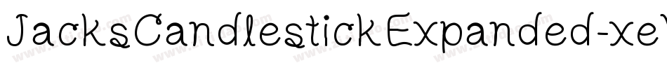 JacksCandlestickExpanded-xeVV字体转换