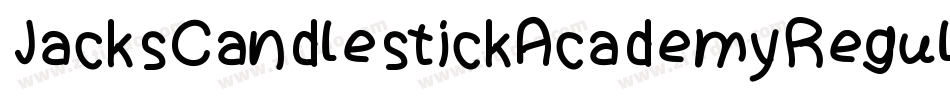 JacksCandlestickAcademyRegular-03Pr字体转换