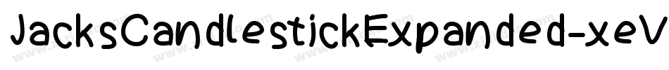 JacksCandlestickExpanded-xeVV字体转换