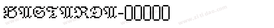 BASTARDA字体转换