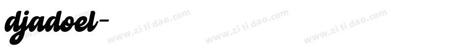 djadoel字体转换