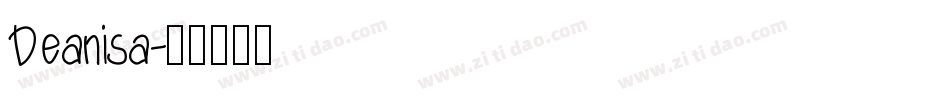 Deanisa字体转换