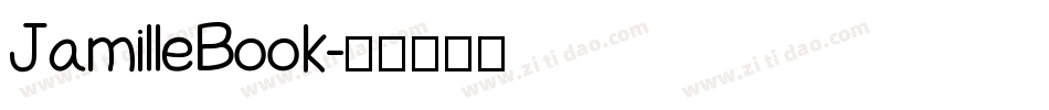 JamilleBook字体转换