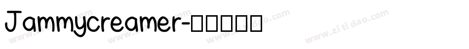 Jammycreamer字体转换