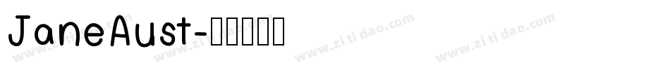 JaneAust字体转换
