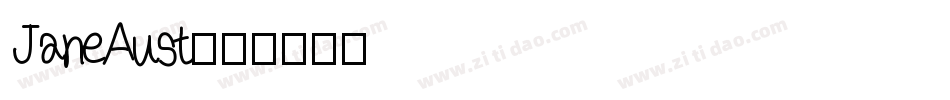 JaneAust字体转换