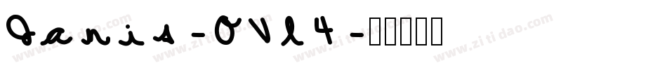 Janis-OVl4字体转换