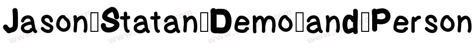 Jason-Statan-Demo-and-Personal-Use-3字体转换