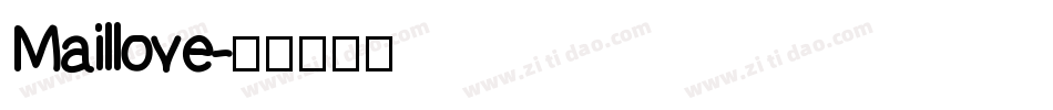 Maillove字体转换
