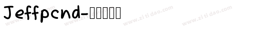 Jeffpcnd字体转换