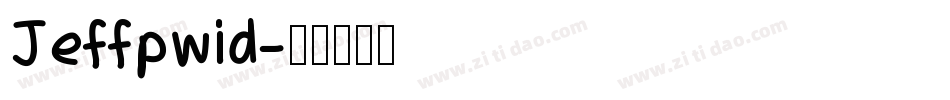 Jeffpwid字体转换