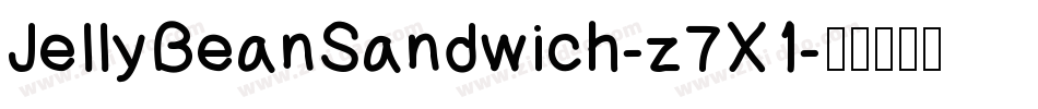 JellyBeanSandwich-z7X1字体转换