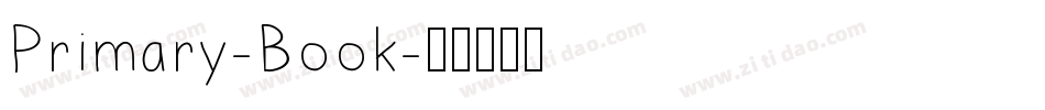 Primary-Book字体转换
