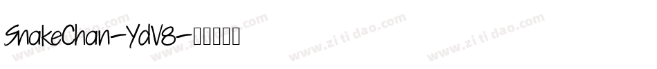 SnakeChan-YdV8字体转换