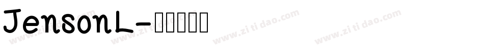 JensonL字体转换
