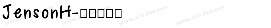 JensonH字体转换
