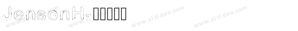 JensonH字体转换