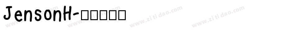 JensonH字体转换
