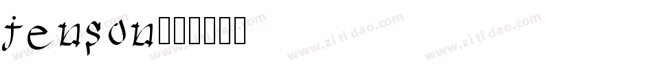 jenson字体转换