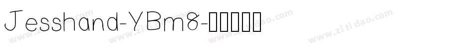 Jesshand-YBm8字体转换