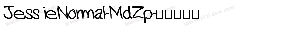 JessieNormal-MdZp字体转换