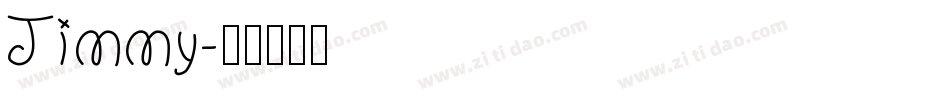 Jimmy字体转换