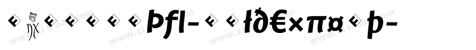 JambonoTF-BoldExpert字体转换