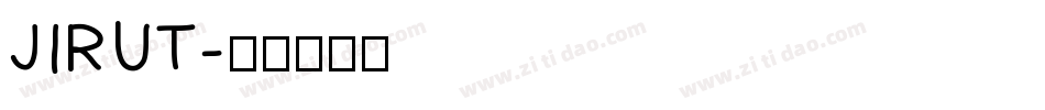 JIRUT字体转换