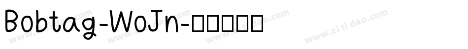 Bobtag-WoJn字体转换