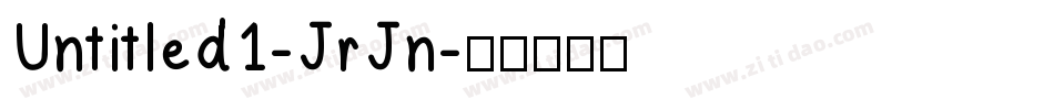 Untitled1-JrJn字体转换
