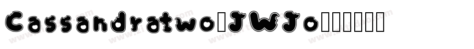 Cassandratwo-JWJo字体转换
