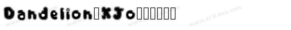 Dandelion-KJo字体转换