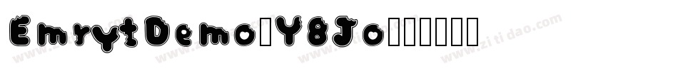 EmrytDemo-Y8Jo字体转换