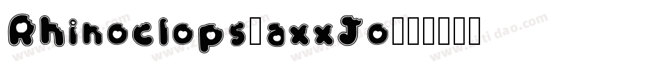 Rhinoclops-axxJo字体转换