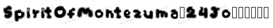 SpiritOfMontezuma-24Jo字体转换
