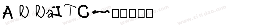 AnnaITC字体转换
