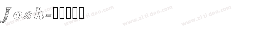 Josh字体转换