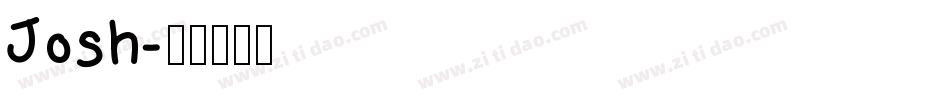 Josh字体转换