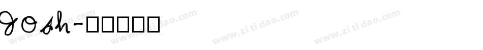 Josh字体转换