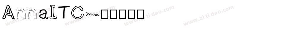 AnnaITC字体转换