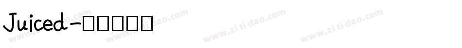 Juiced字体转换