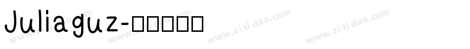 Juliaguz字体转换