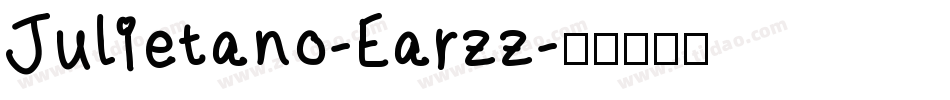 Julietano-Earzz字体转换
