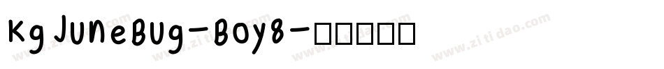 KgJuneBug-BOy8字体转换