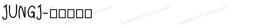 JUNGJ字体转换