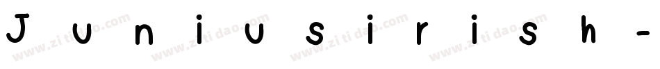Juniusirish-zJw4字体转换