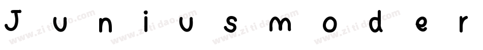 Juniusmodern-lPj0字体转换
