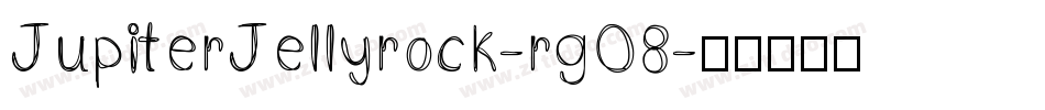 JupiterJellyrock-rgO8字体转换